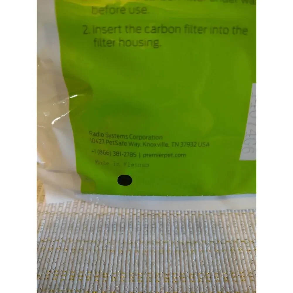Genuine Premier Pet 4-PK Replacement Carbon Water Filters Premier Pet Fountains